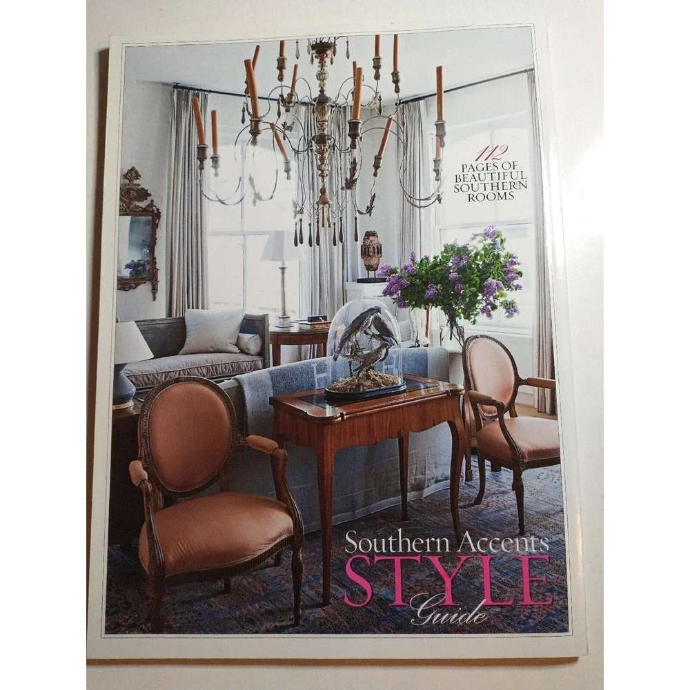 Southern Accents Magazine Style Guide -  Beautiful Room Designs  December 2014
